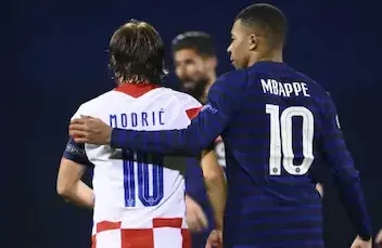 مبابي ومودريتش وجهًا لوجه في مباراة فرنسا وكرواتيا