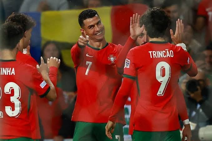 رونالدو أساسيًا.. تشكيل منتخب البرتغال لمواجهة الدنمارك بدوري الأمم الأوروبية
