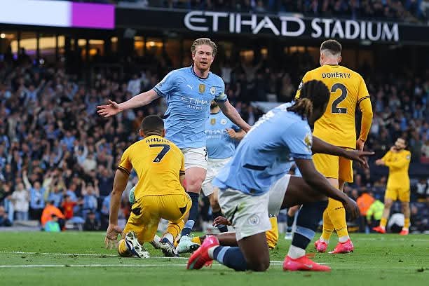 مانشستر سيتي يفوز على ولفرهامبتون بهدف نظيف في الدوري الإنجليزي